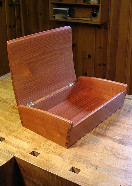 Lid Opened From Left Front